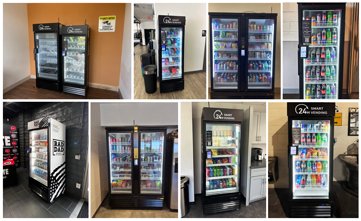 Snack Ninja smart cooler machine lineup
